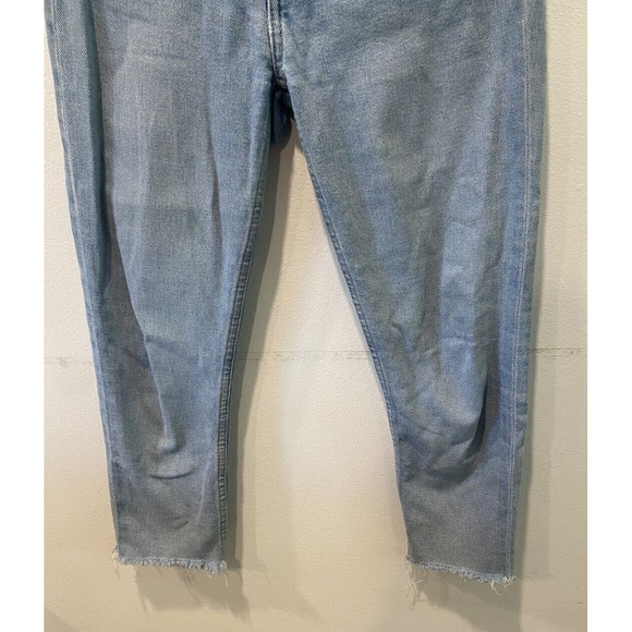 Redone 90s High Rise Ankle Crop REGAL DARK CRYSTRAL Wash Size 26 - Picture 5 of 7